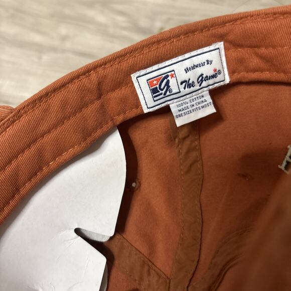 Remington Hat Cap Orange Spellout Logo Made in USA - Picture 5 of 5